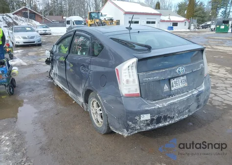 2011 Toyota Prius Four from USA, damaged, VIN JTDKN3DU9B5346529